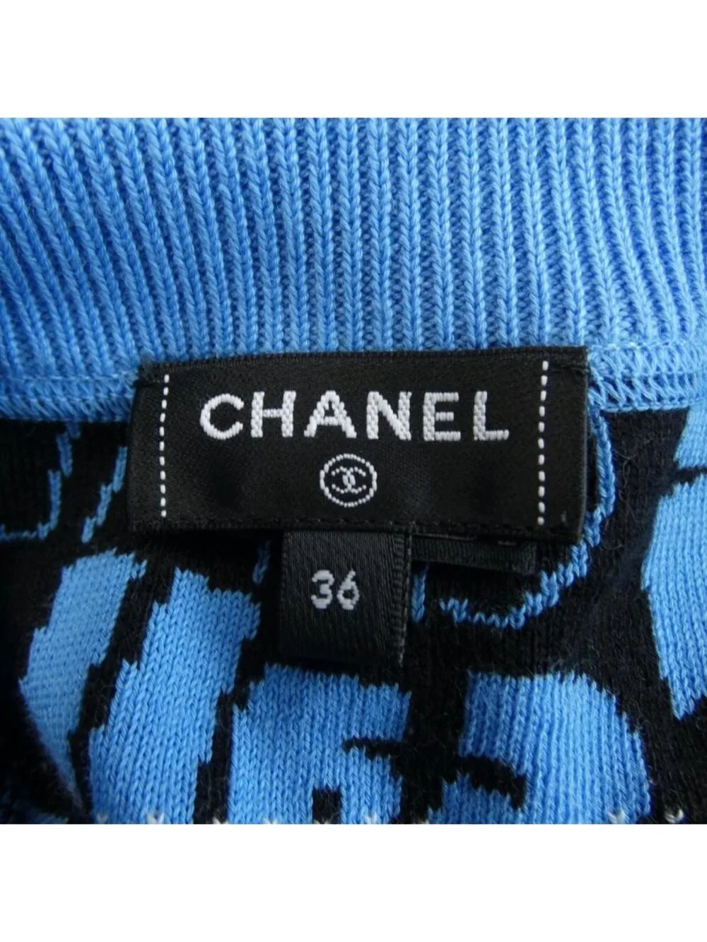 Chanel Knit Sweater Black